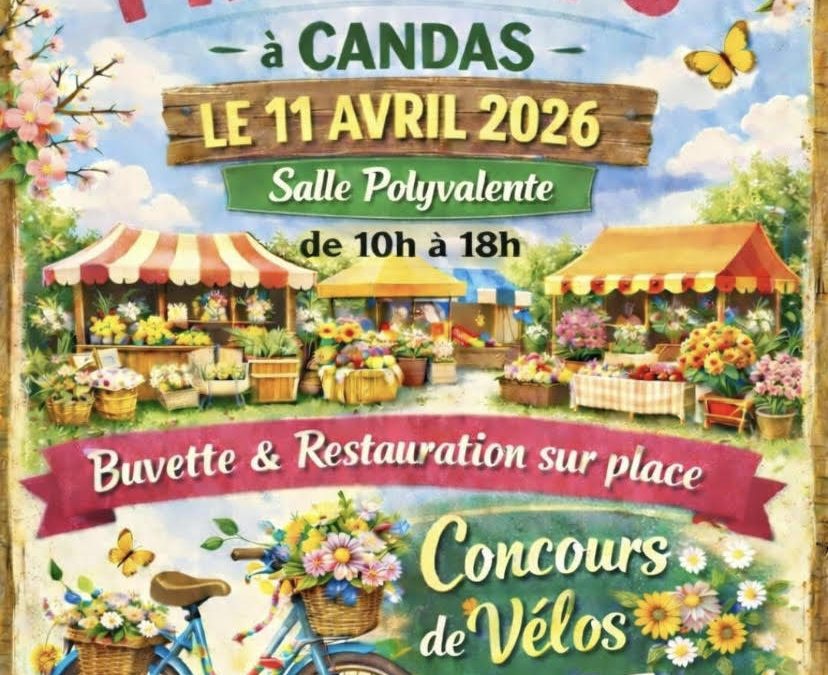 Marché du printemps à Candas
